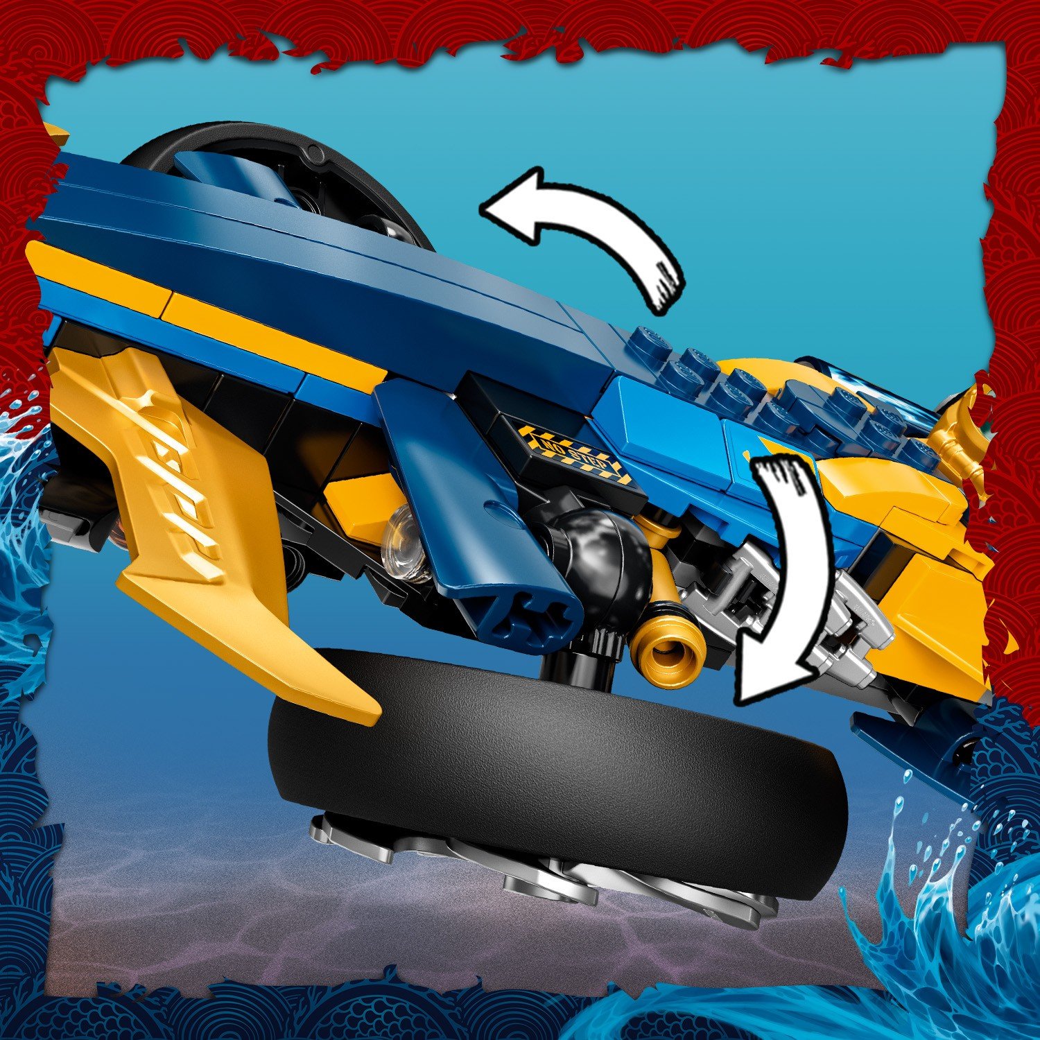Lego Ninjago 71752 Спидер-амфибия ниндзя