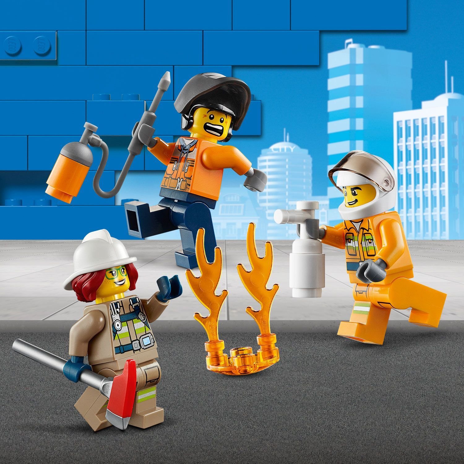 Lego City 60248 Пожарный спасательный вертолёт