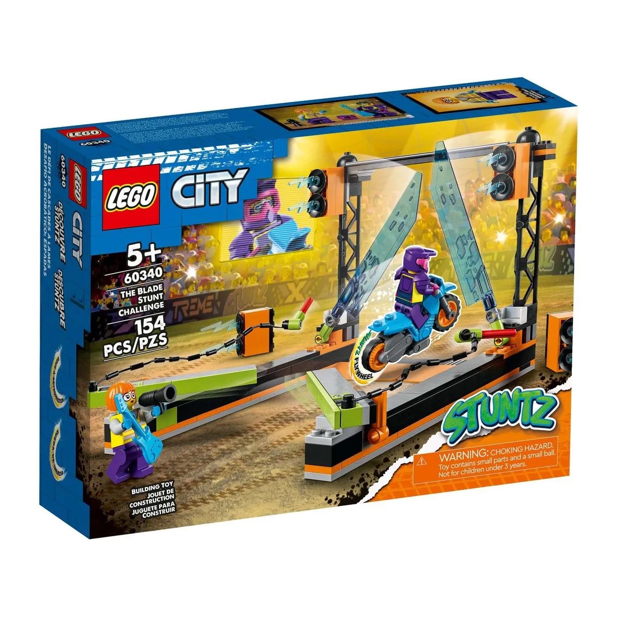 Lego City 60340 Трюковое испытание - Лезвие