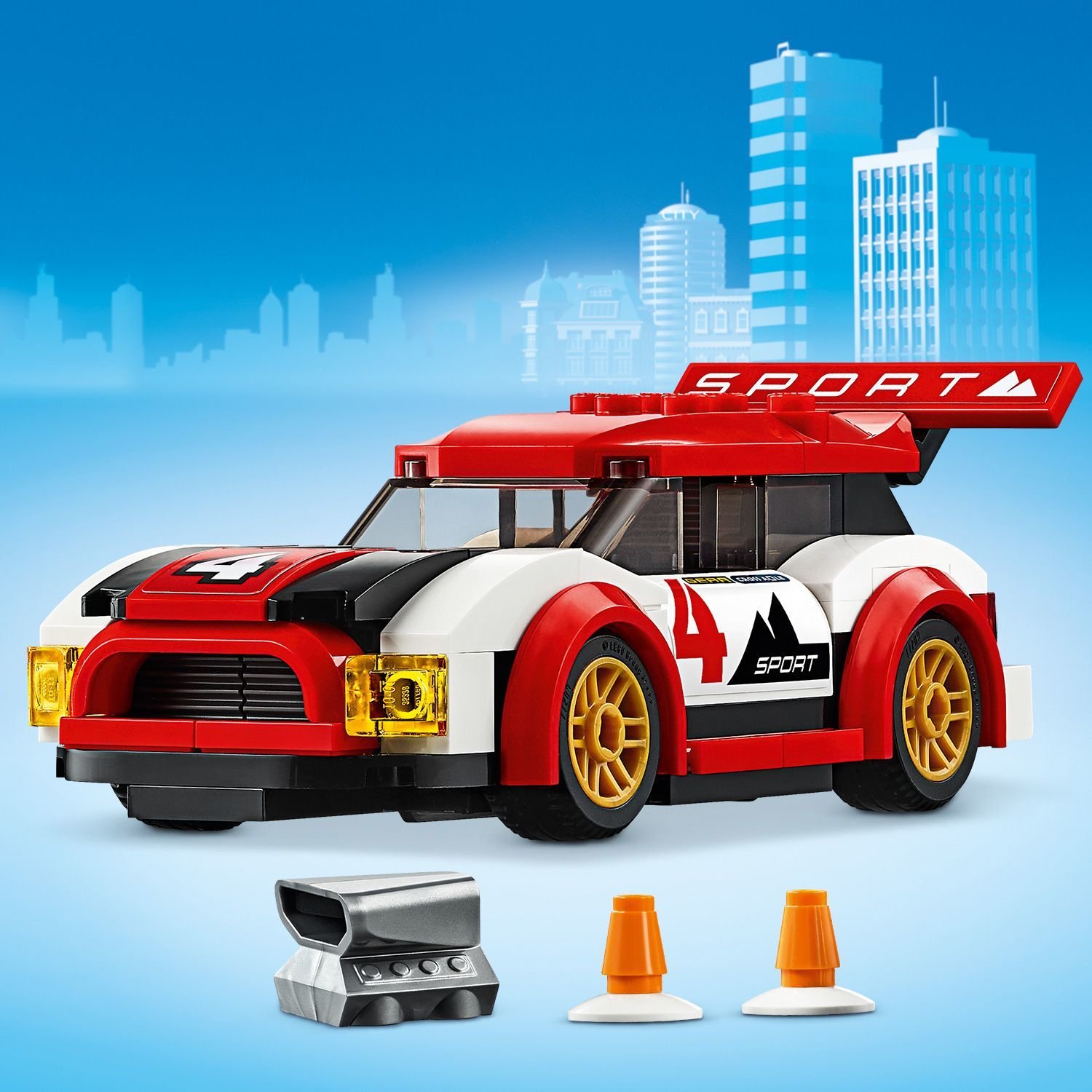 Lego City 60256 Гоночные автомобили