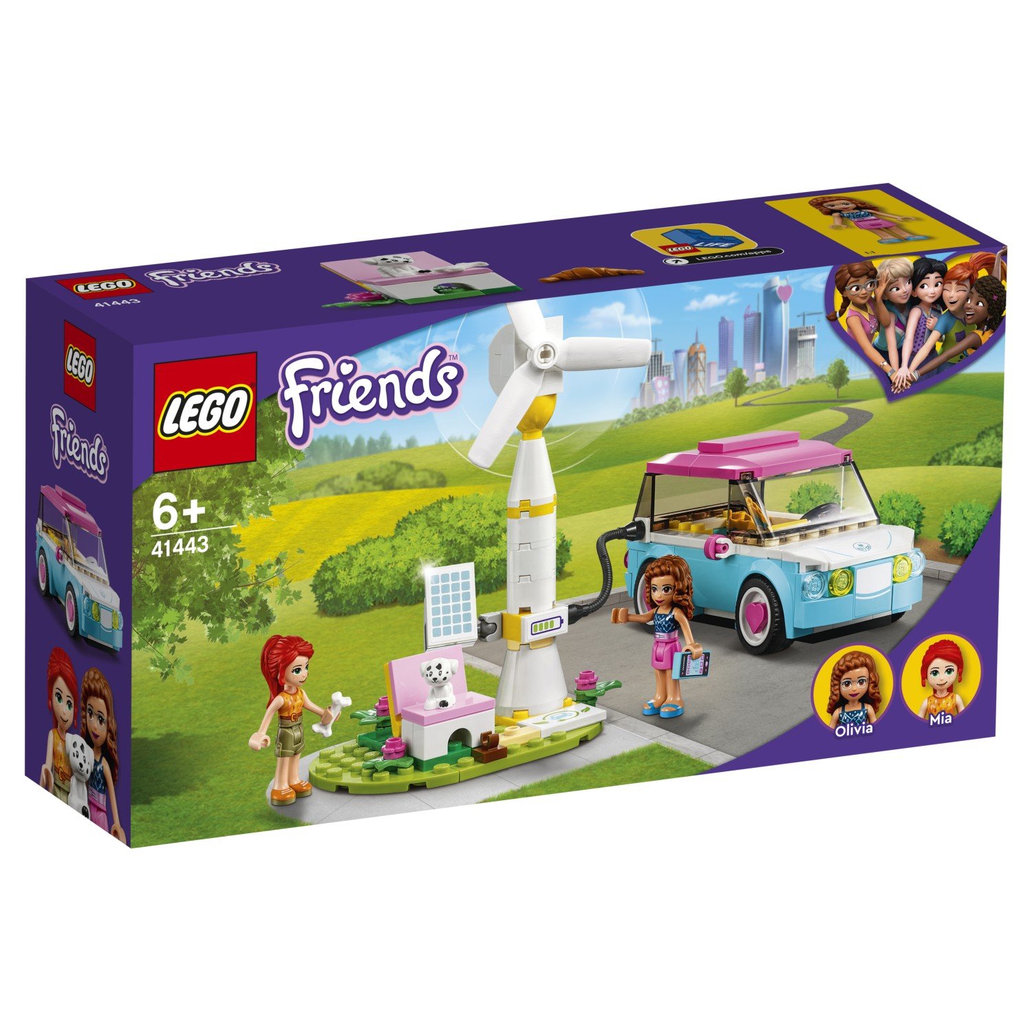 Lego Friends 41443 Электромобиль Оливии