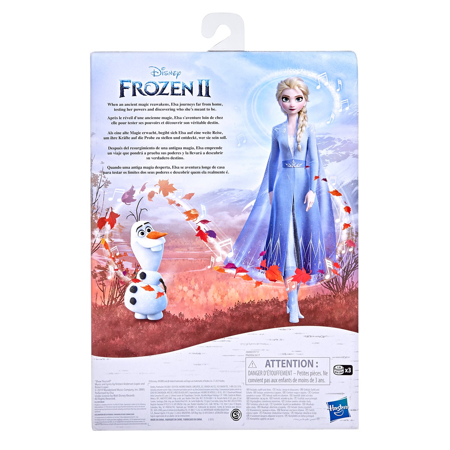 Кукла Disney Frozen E8880 Холодное Сердце 2 Поющая Эльза