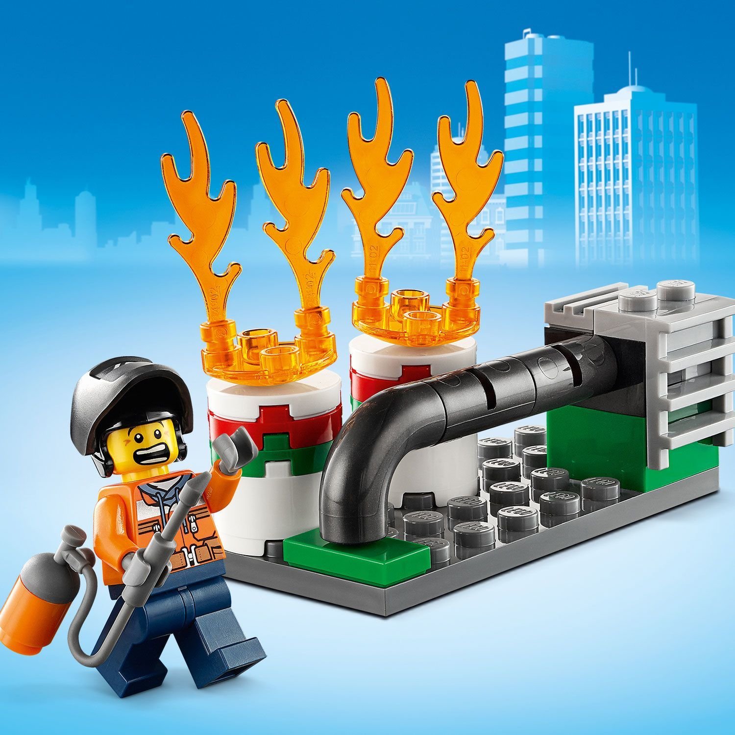 Lego City 60248 Пожарный спасательный вертолёт