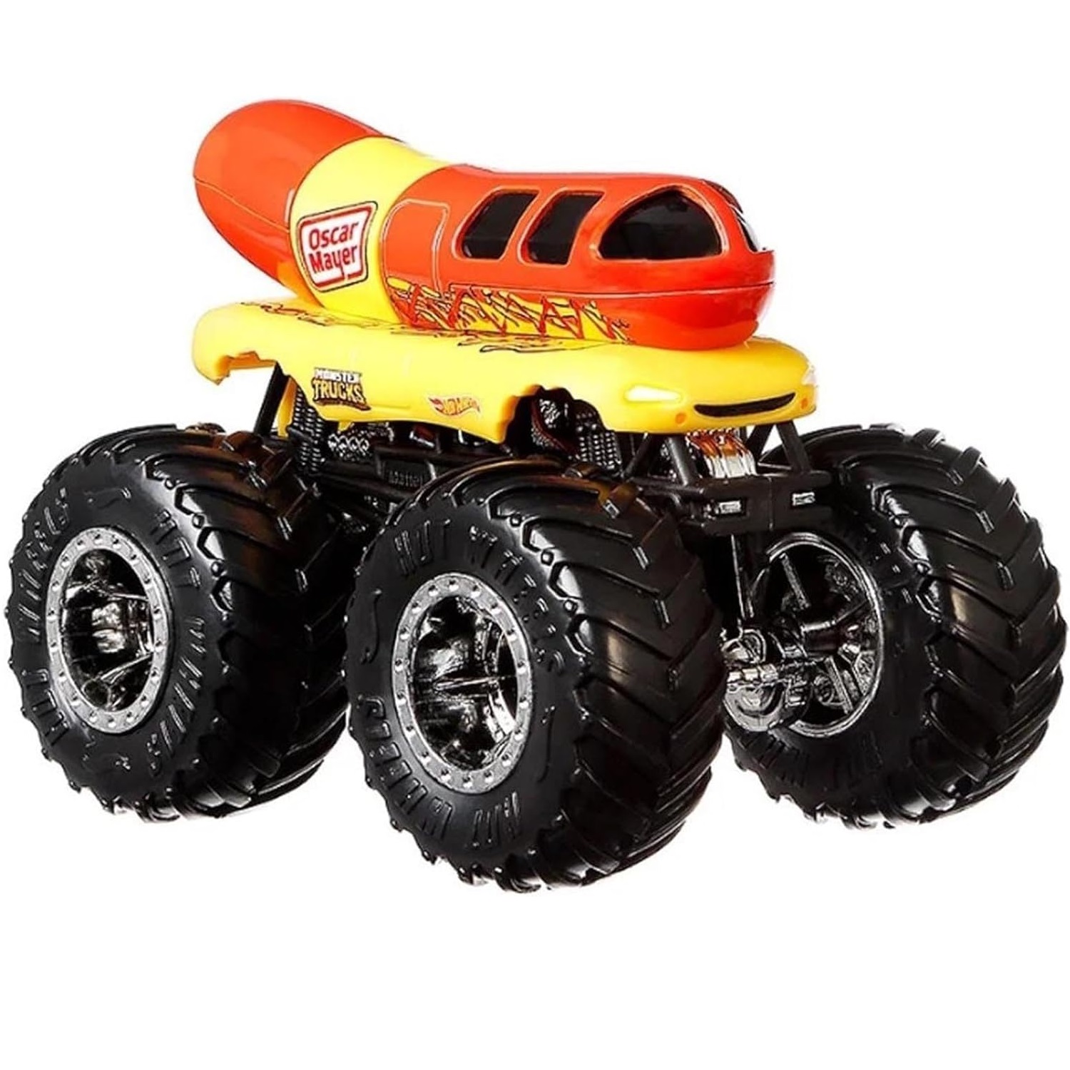 Машинка Hot Wheels HNW16 Monster Trucks Oscar Mayer 2023