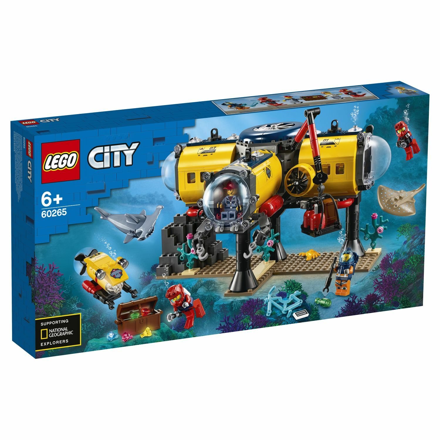 Lego City 60265 Океан: исследовательская база