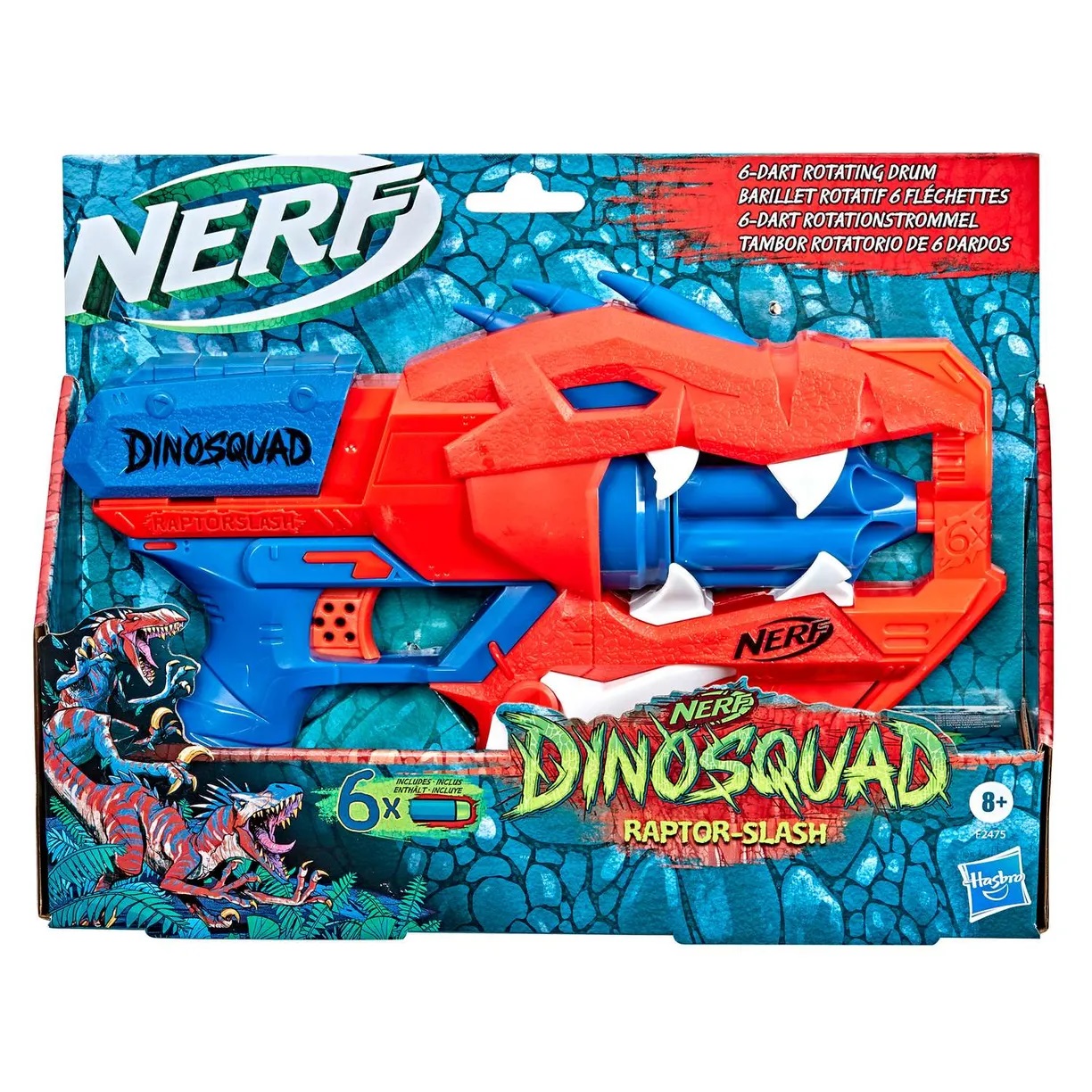 Бластер Nerf Дино F2475 Раптор Слэш