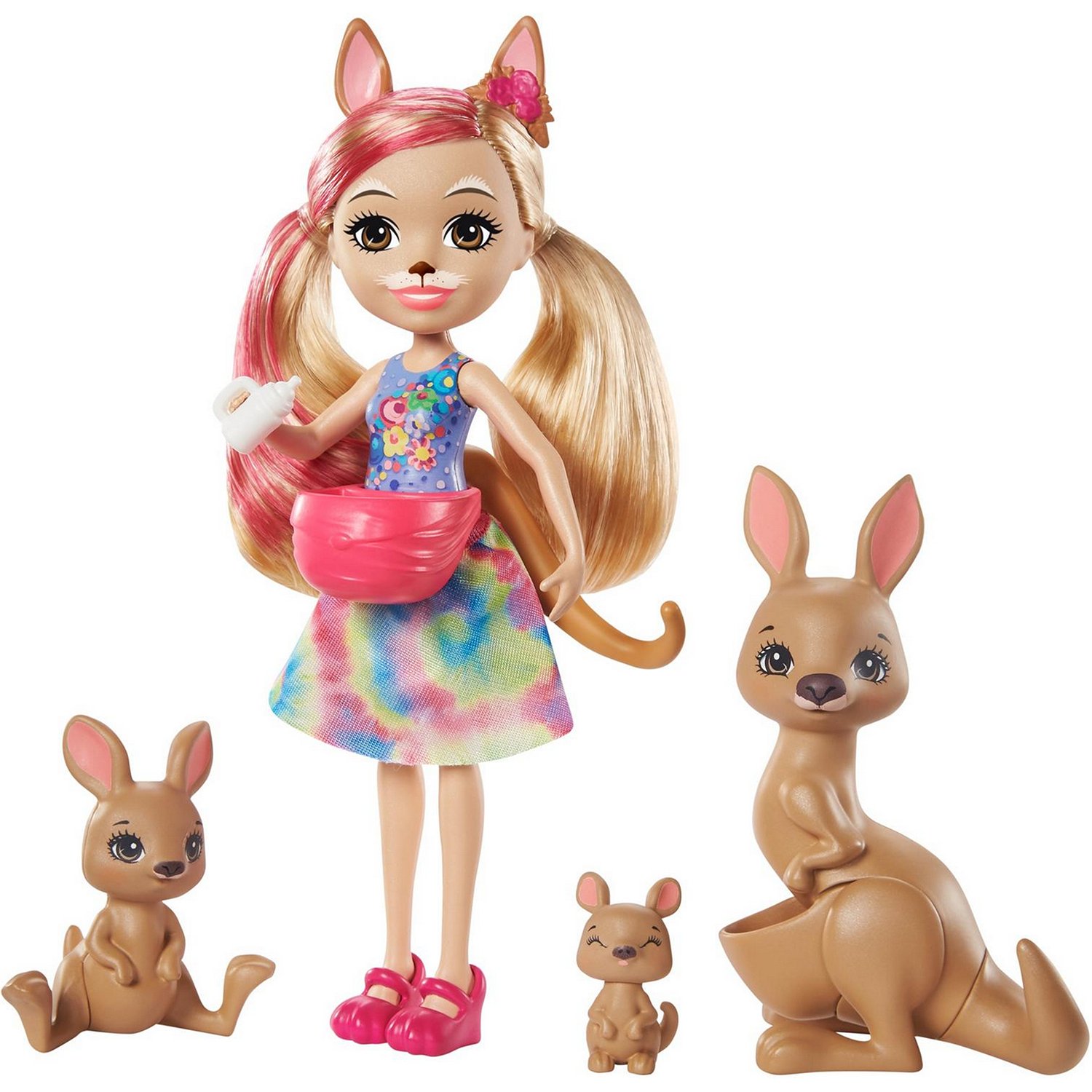 Набор Enchantimals GTM31 Камилла Кенгуру с семьей