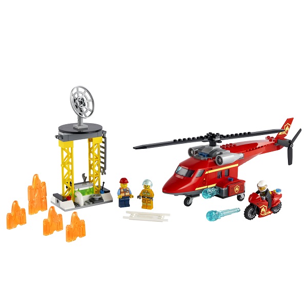 Lego City 60281 Спасательный пожарный вертолёт