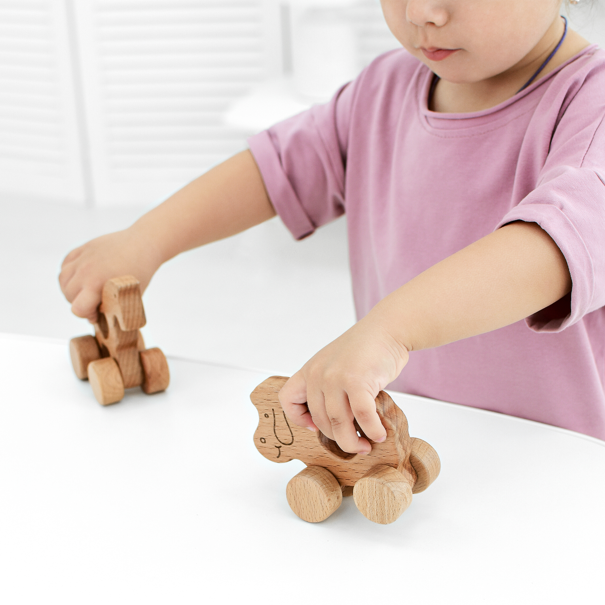 Деревянная игрушка-каталка MEGA TOYS 15521 Барашек