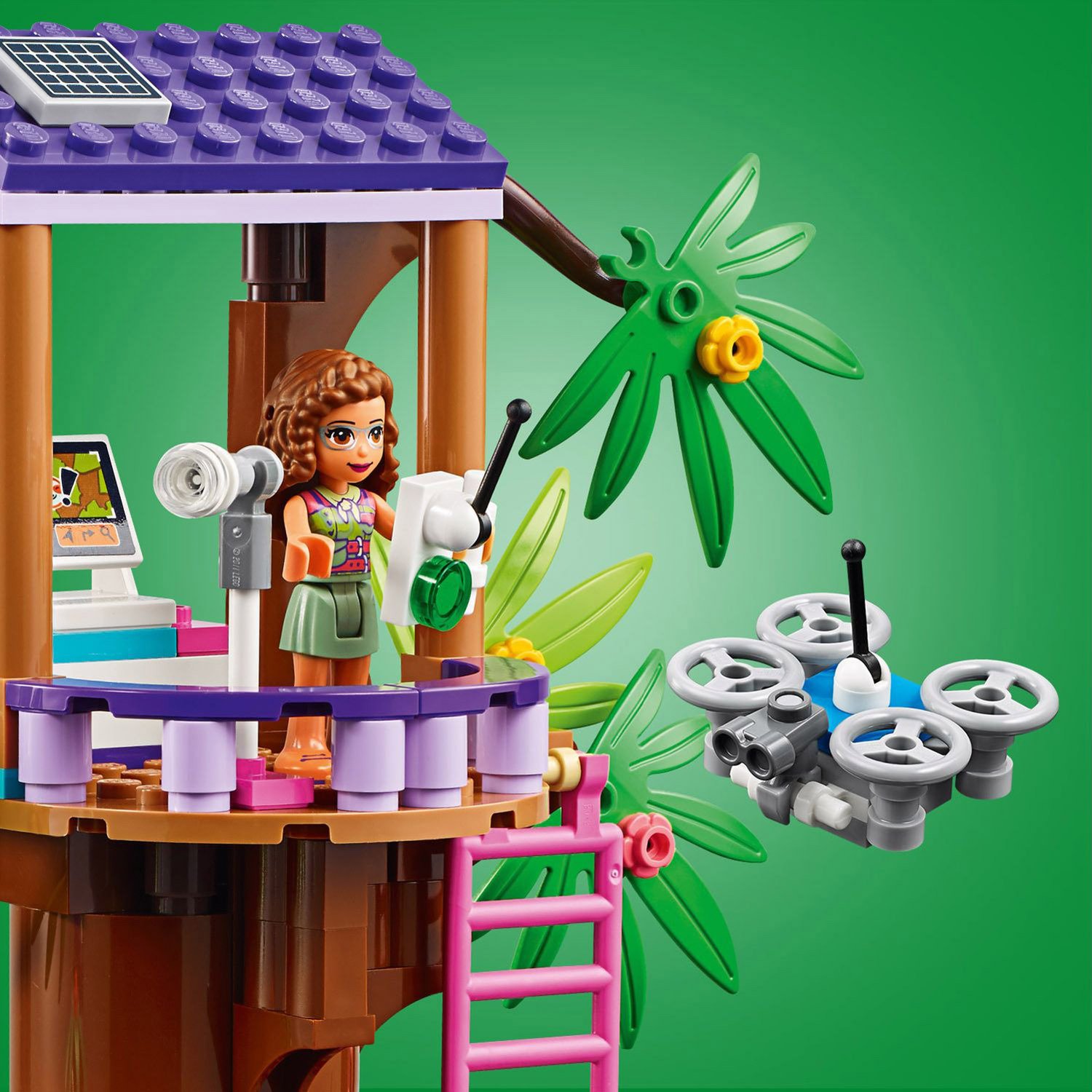 Lego Friends 41424 Джунгли: штаб спасателей