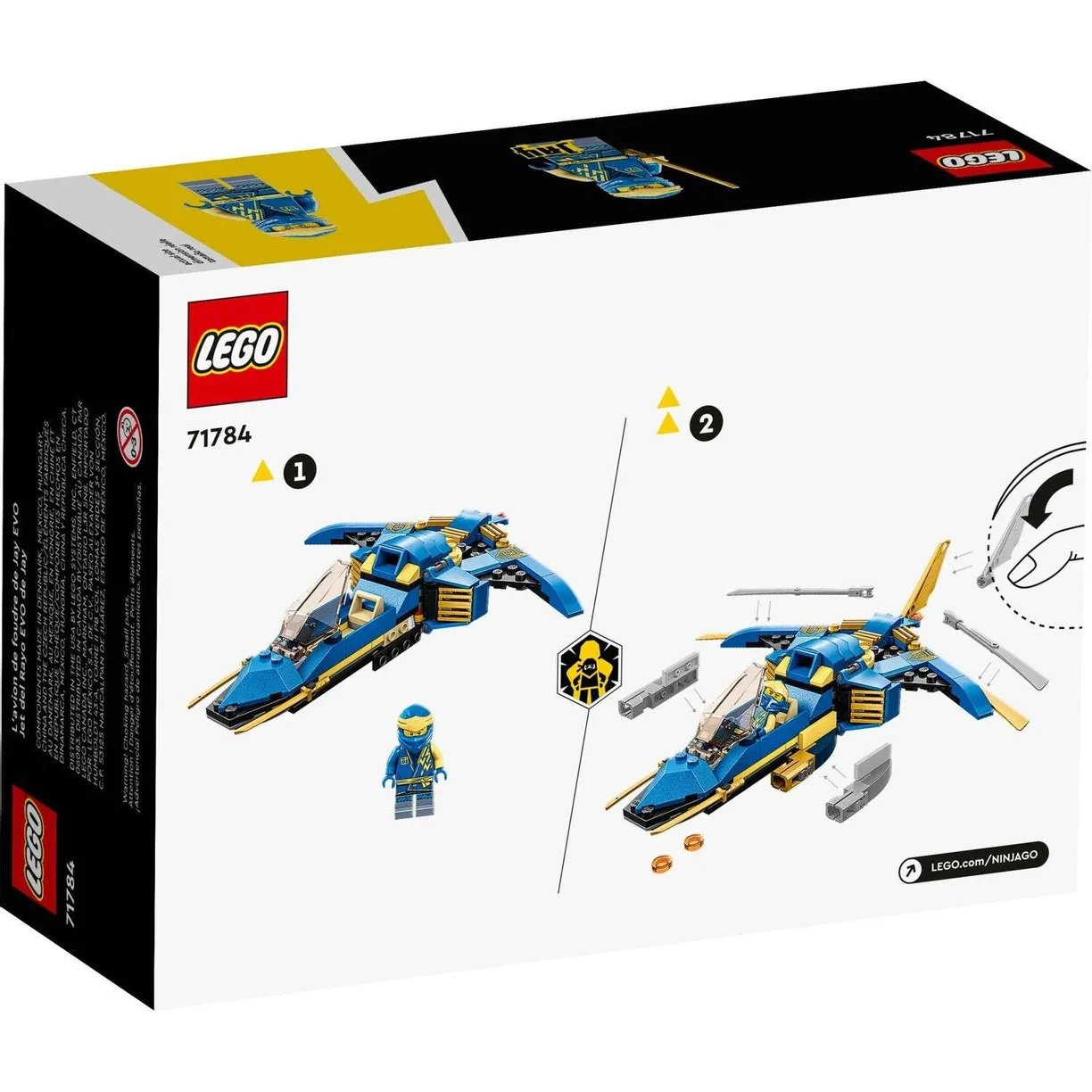 Lego Ninjago 71784 Грозовой самолёт Джея