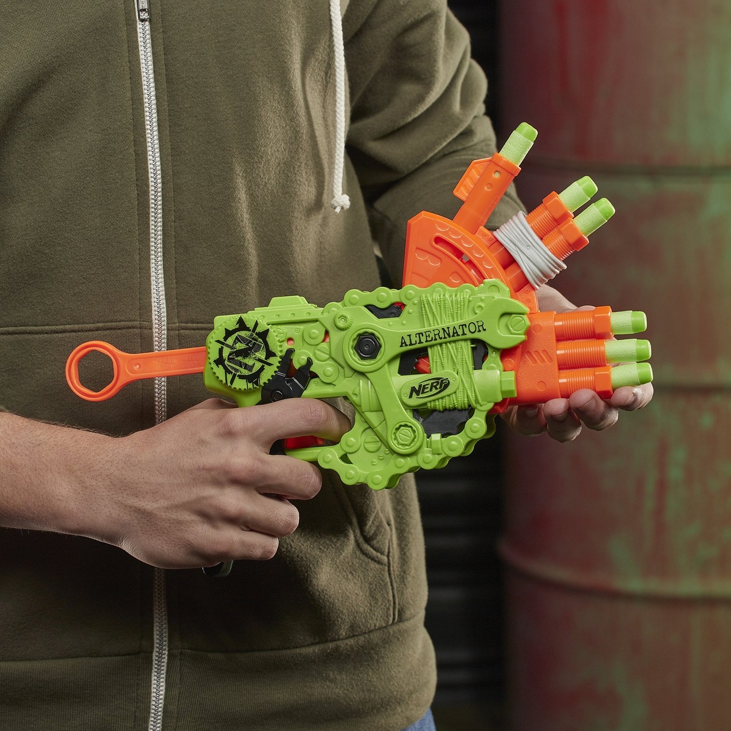 Бластер Nerf Зомби Страйк E6187 Альтернатор