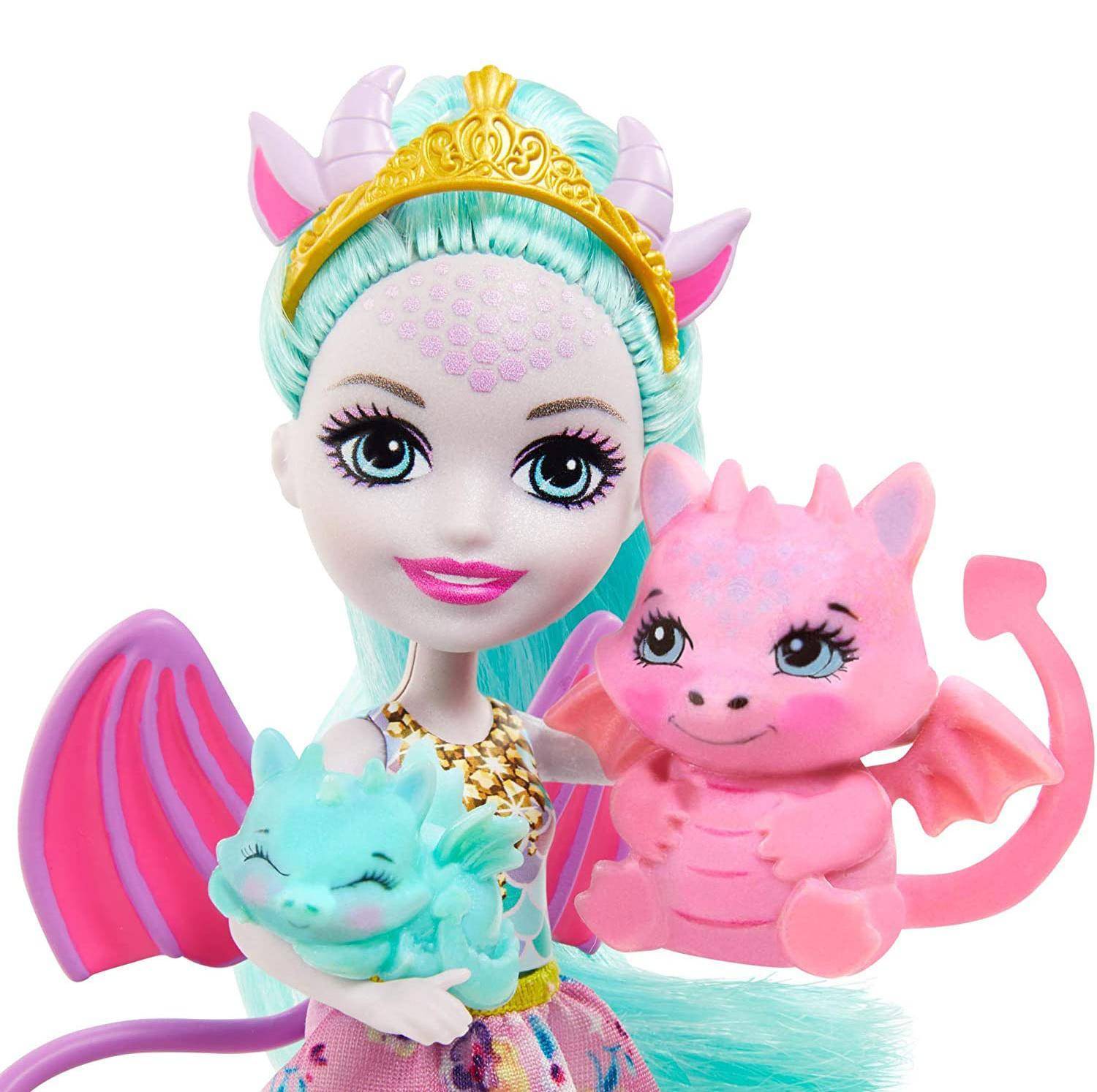 Набор Enchantimals GYJ09 Семья Дианны дракон