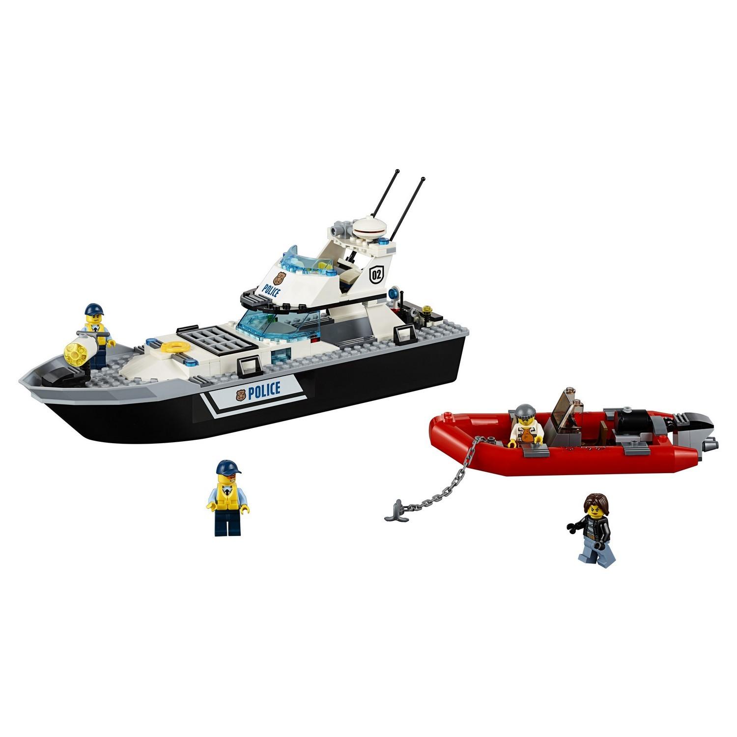 Lego City 60129 Полицейский патрульный катер