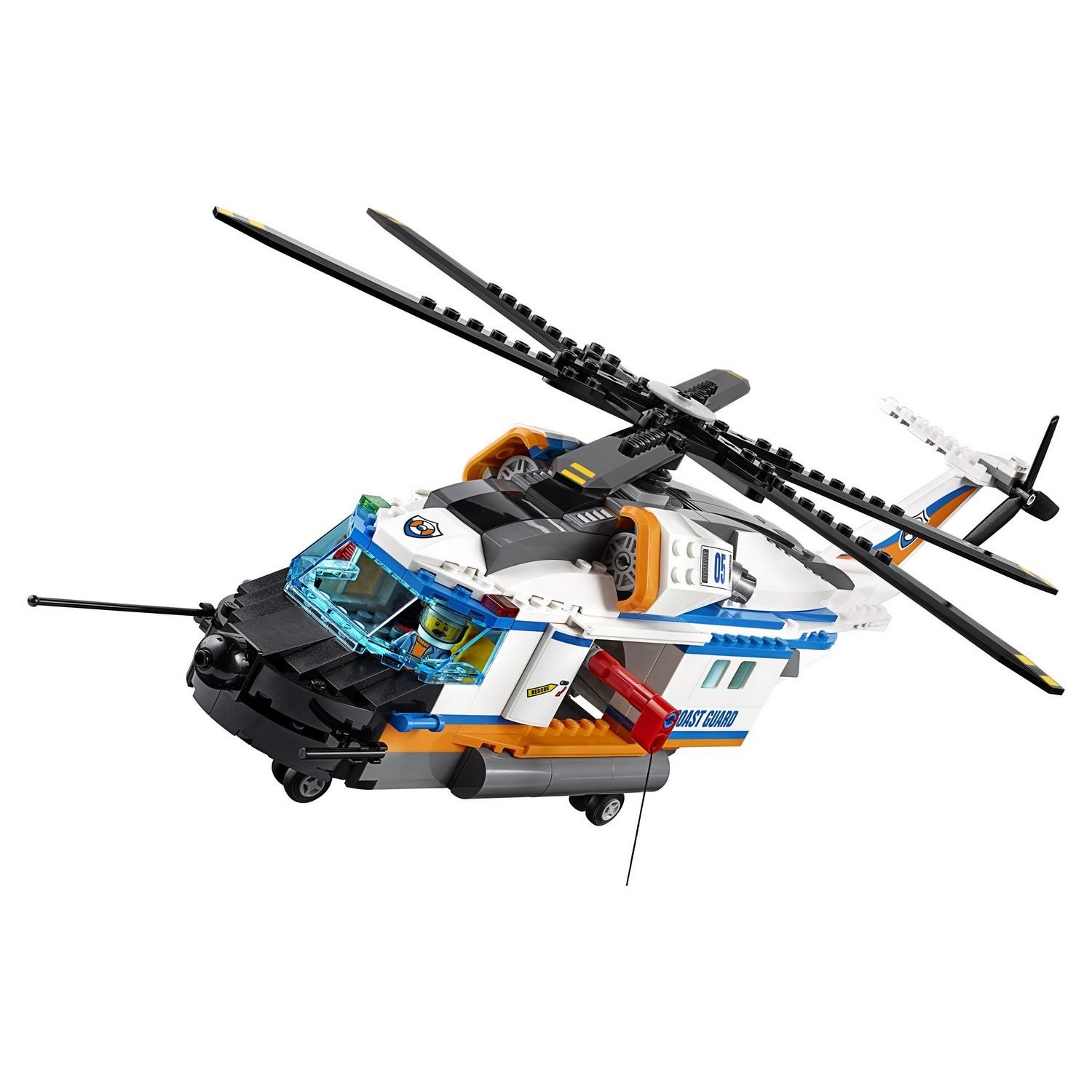 Lego City 60166 Сверхмощный спасательный вертолёт