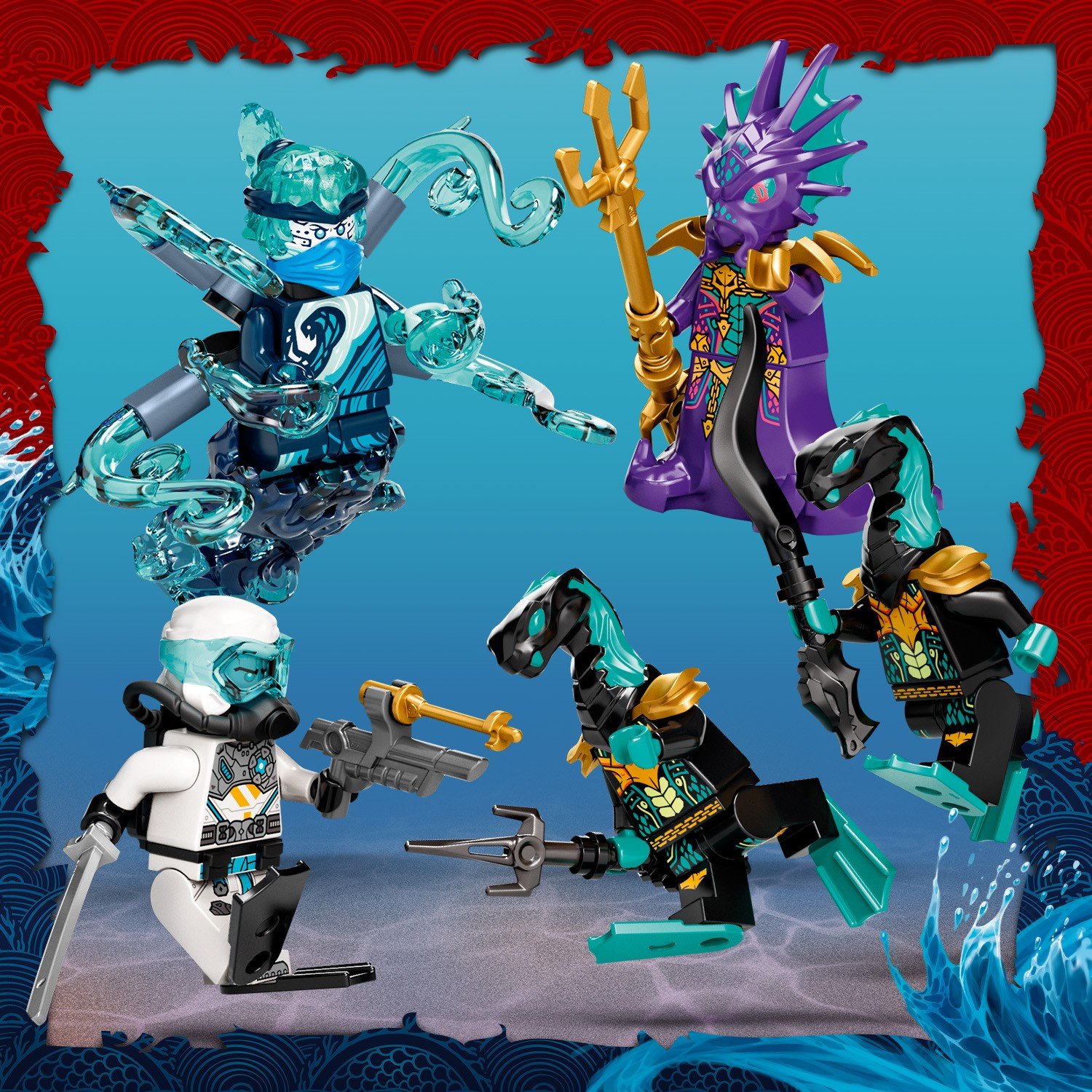 Lego Ninjago 71754 Ninjago Водный дракон