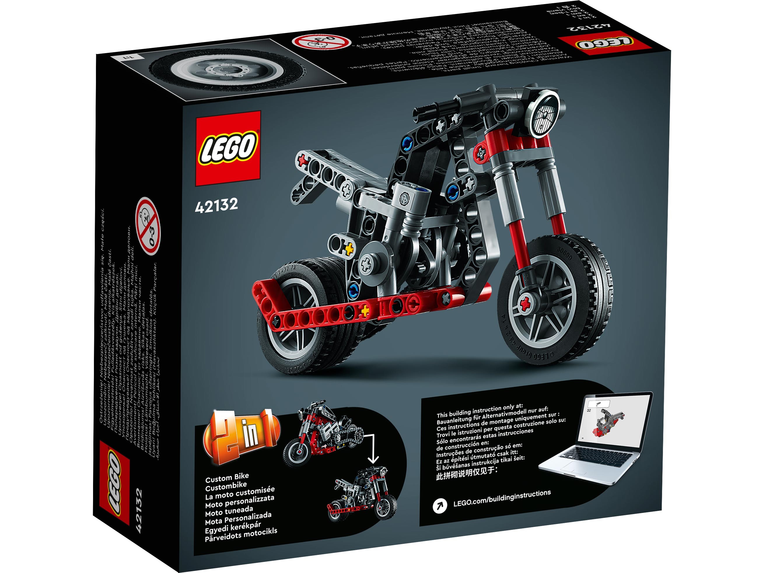 Lego Technic 42132 Мотоцикл