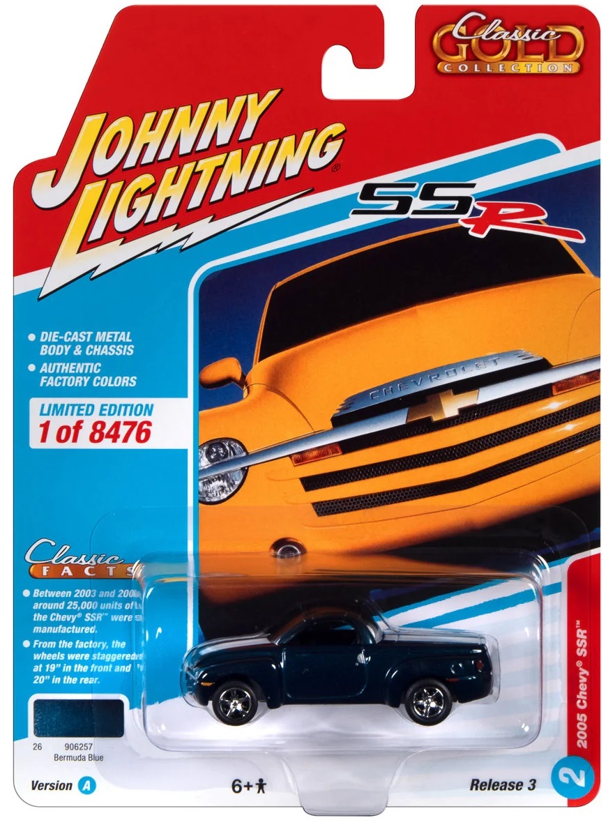 Машинка Johny Lightning Gold Collection 2005 Chevy SSR