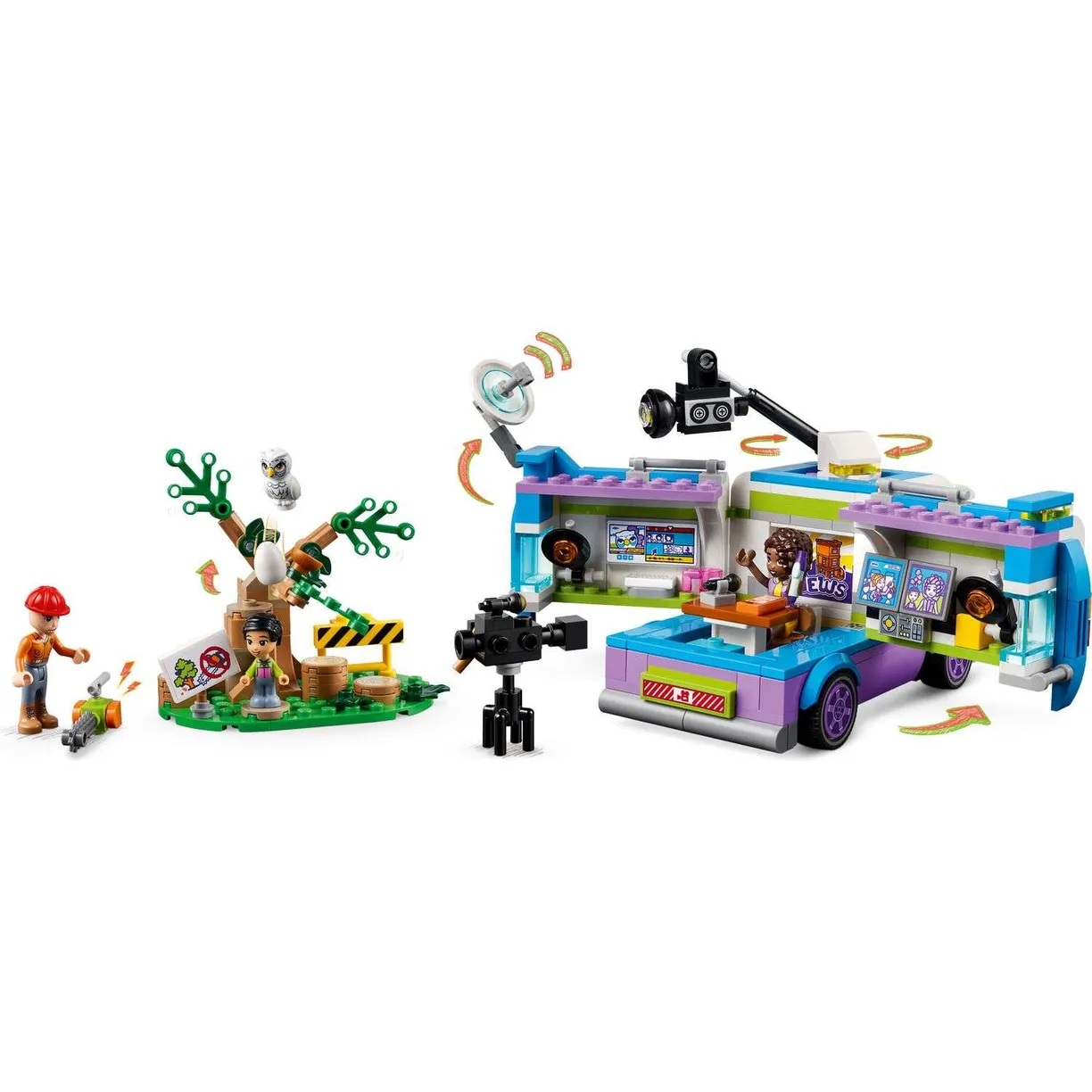 Lego Friends 41749 Фургон отдела новостей