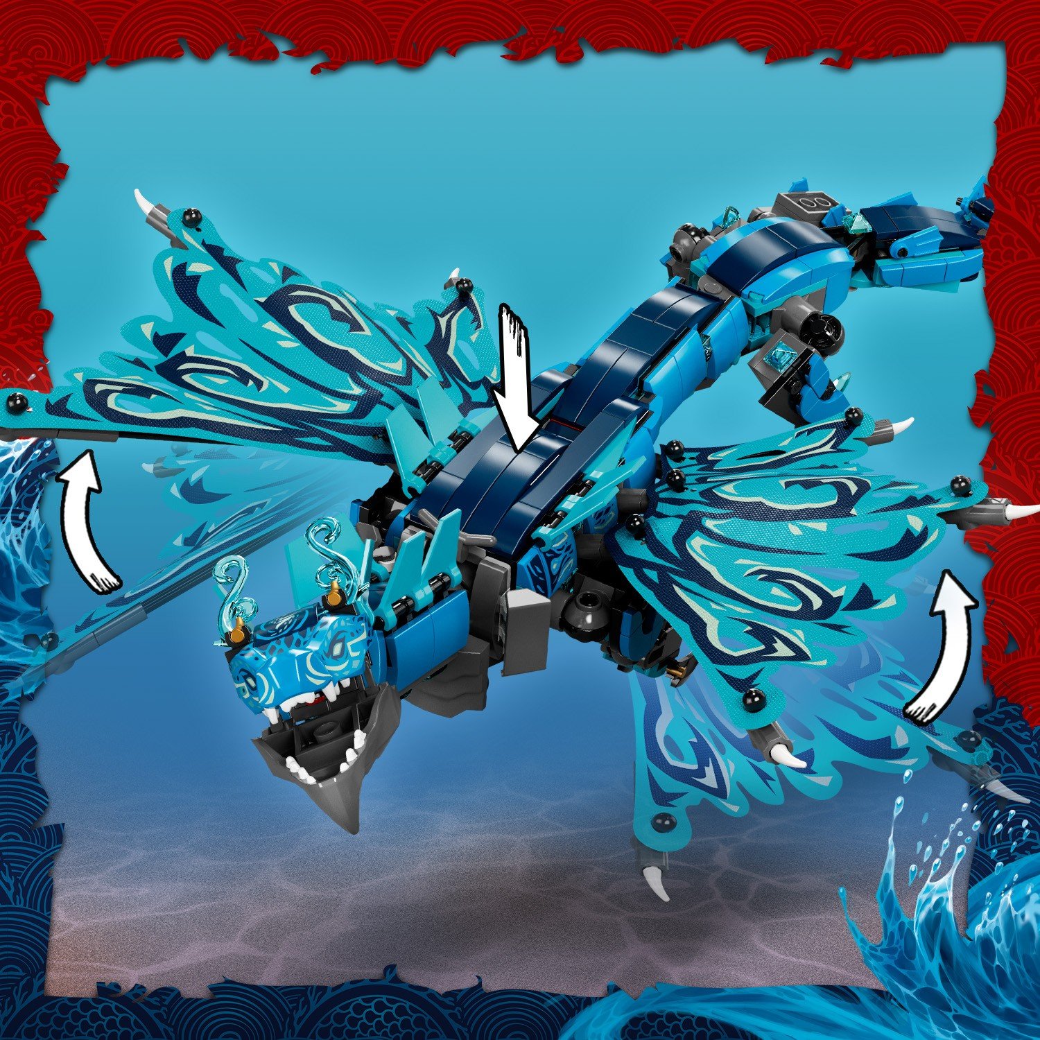 Lego Ninjago 71754 Ninjago Водный дракон