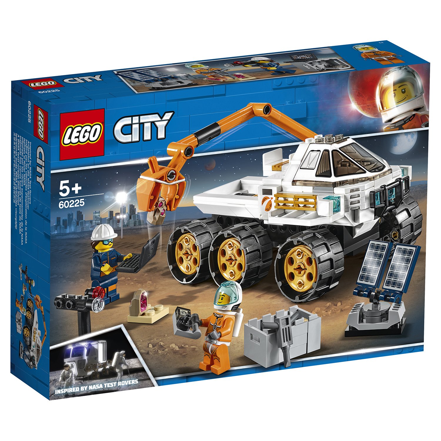 Lego City 60225 Тест-драйв вездехода