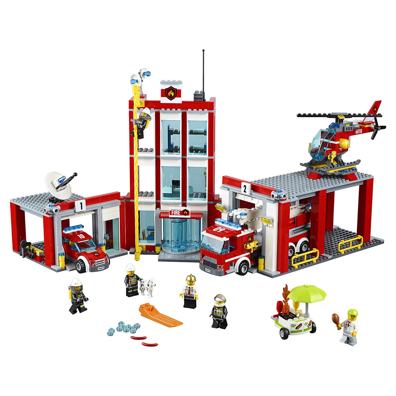 Lego City 60110 Пожарная часть