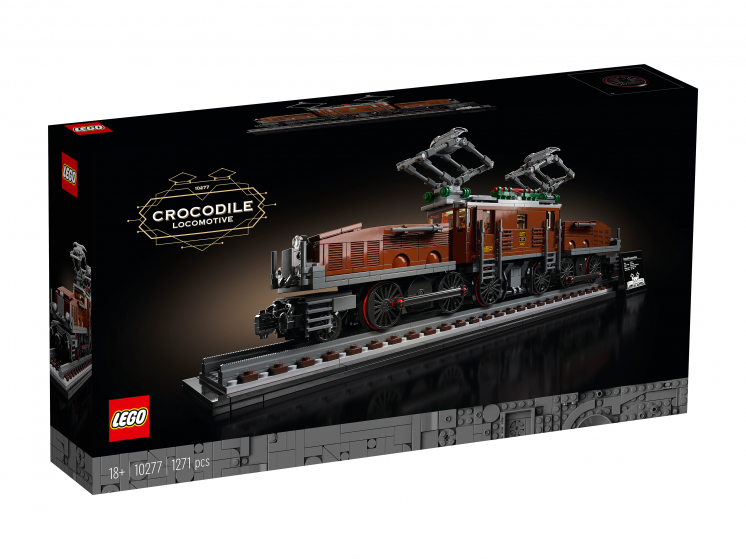 Lego Creator 10277 Локомотив Крокодил