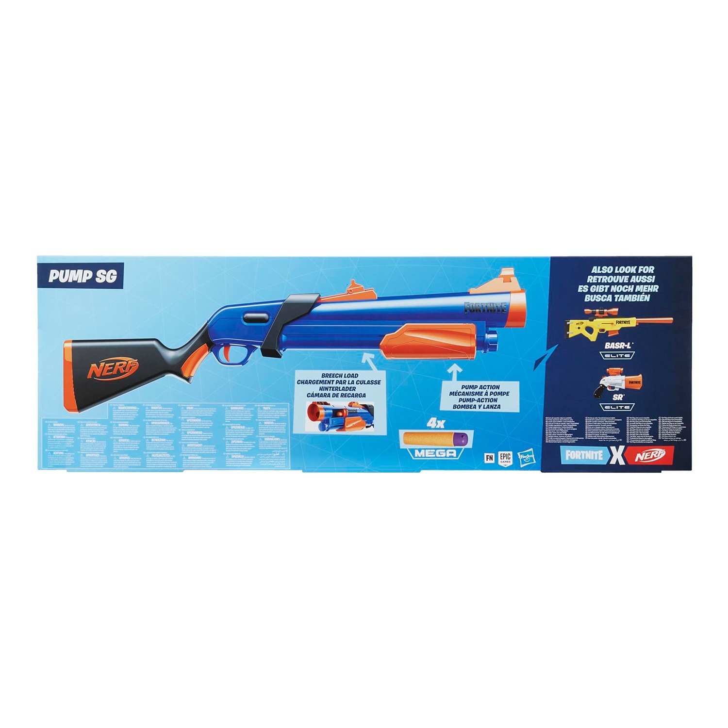 Бластер Nerf Фортнайт F0318 Pump SG