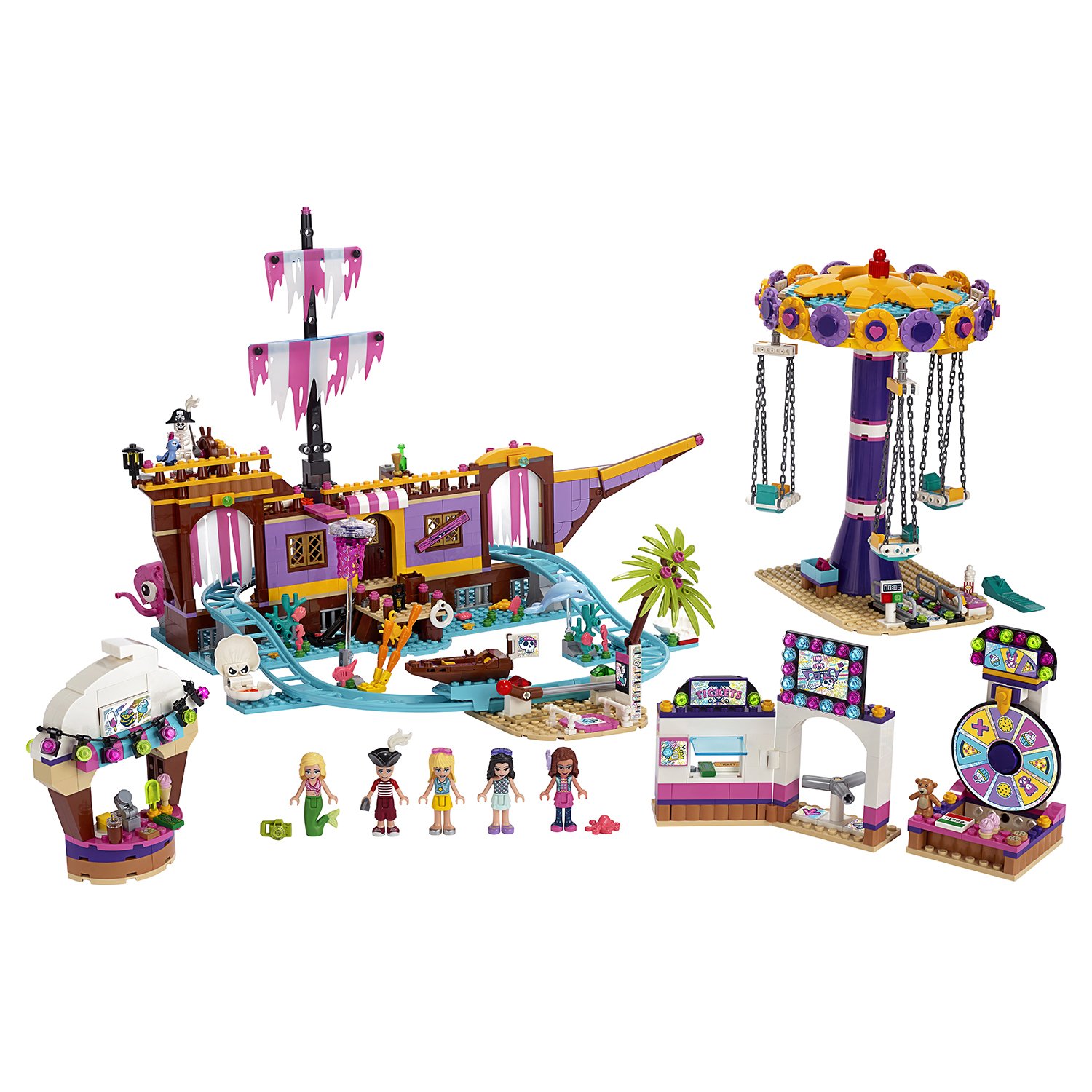 Lego Friends 41375 Прибрежный парк развлечений