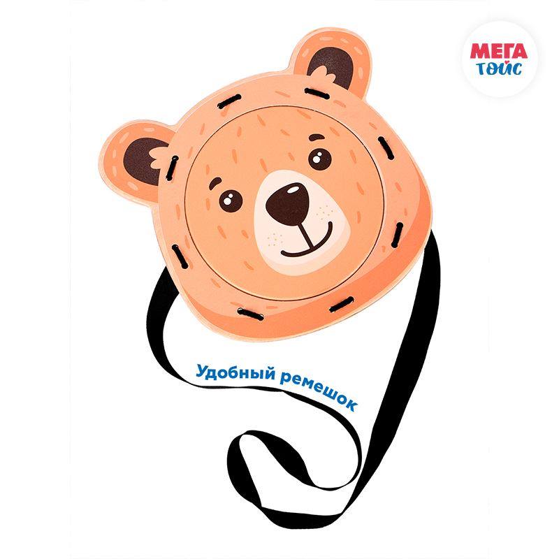 Игрушка барабан MEGA TOYS 11335 Мишка