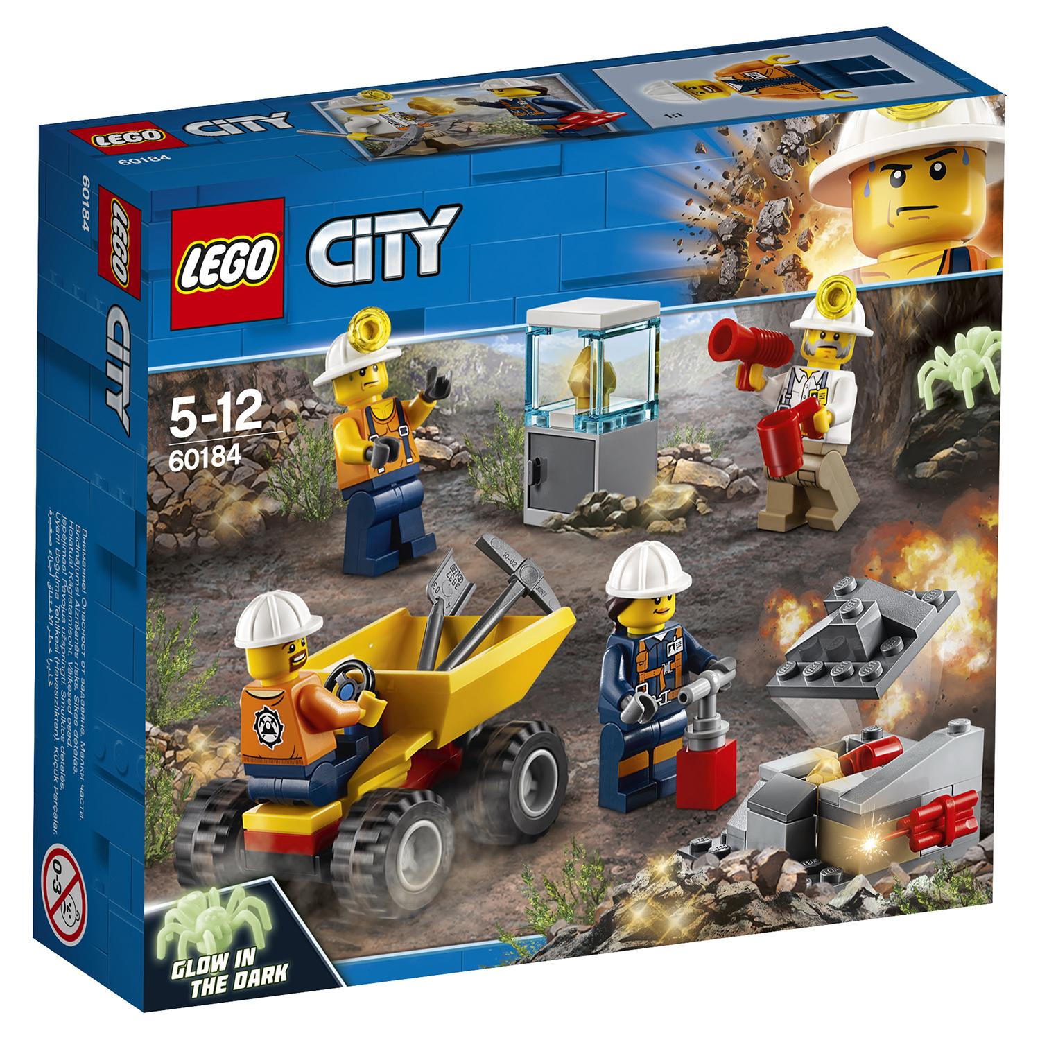 Lego City 60184 Бригада шахтеров