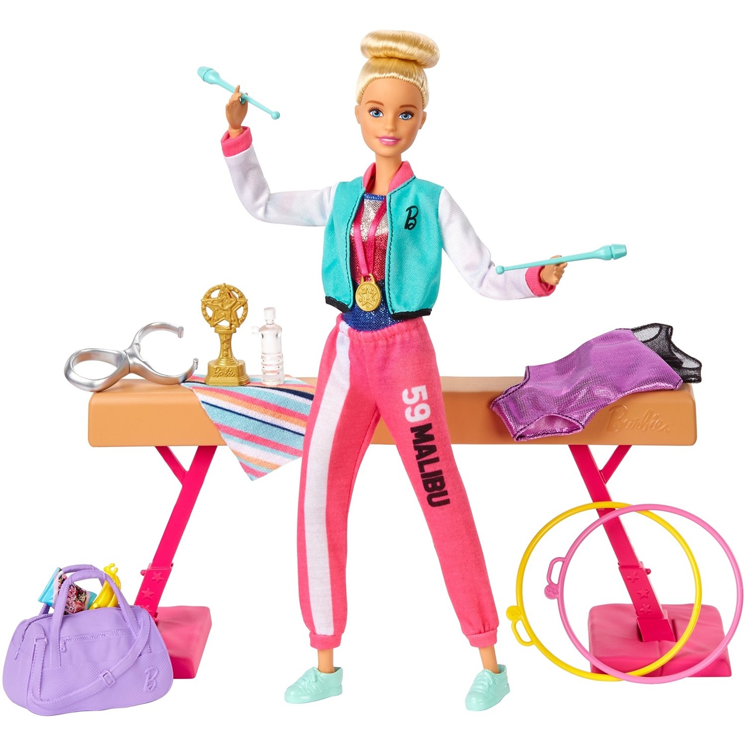Набор Barbie GJM72 Гимнастка
