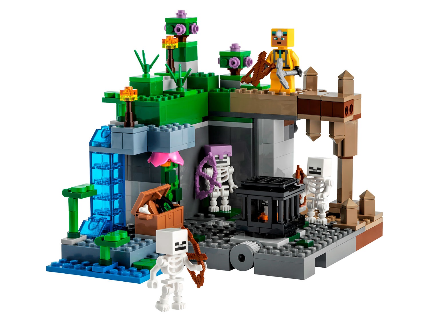 Lego Minecraft 21189 Подземелье скелета
