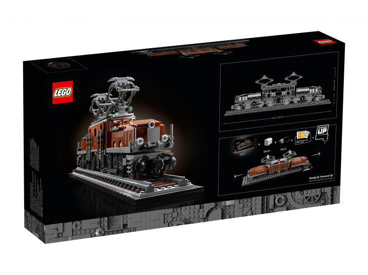 Lego Creator 10277 Локомотив Крокодил