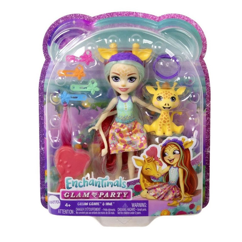 Кукла Enchantimals HNV29 Джилиан Жираф и Пол