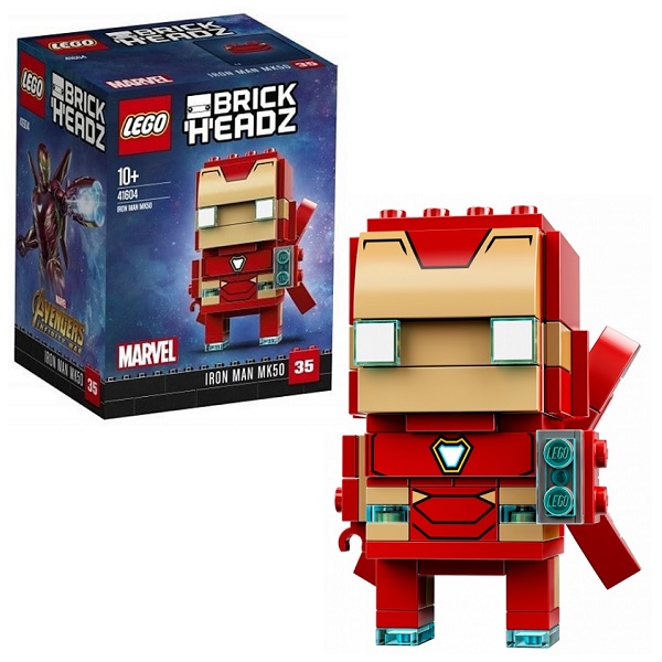 Lego BrickHeadz 41604 Железный человек MK50