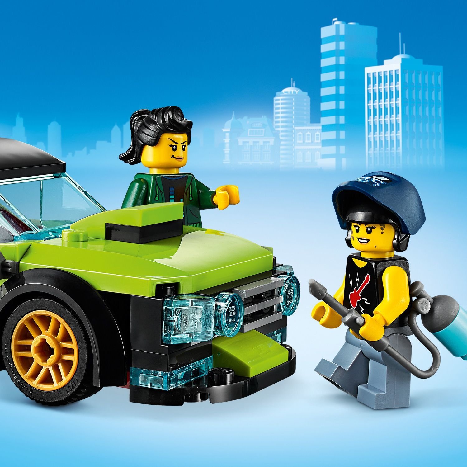 Lego City 60258 Тюнинг-мастерская