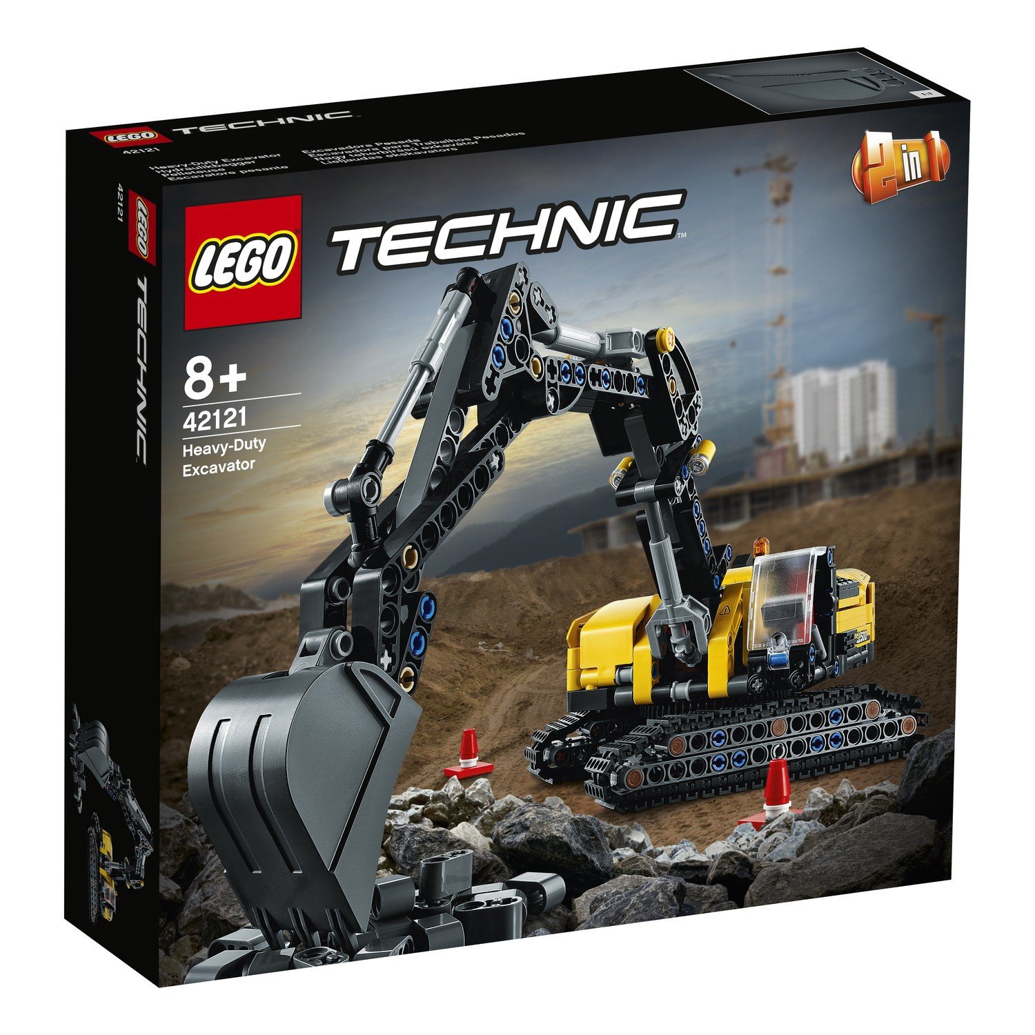 Lego Technic 42121 Тяжелый экскаватор