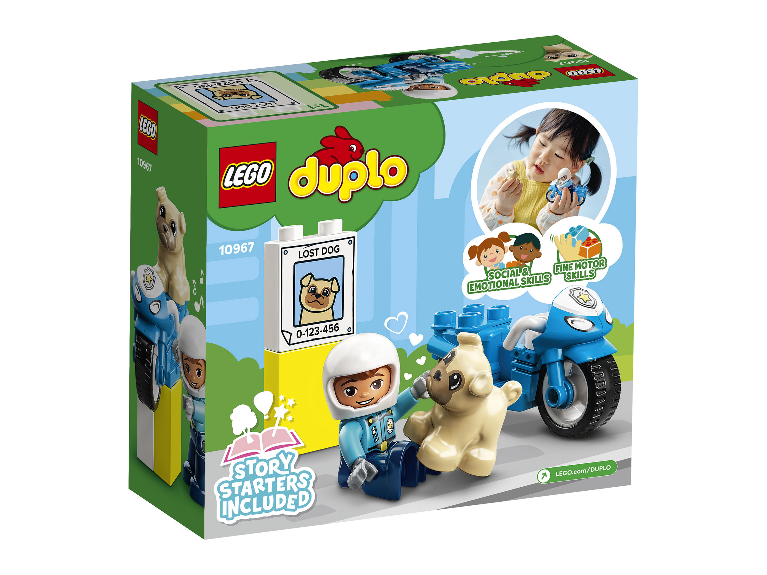 Lego Duplo 10967 Полицейский мотоцикл