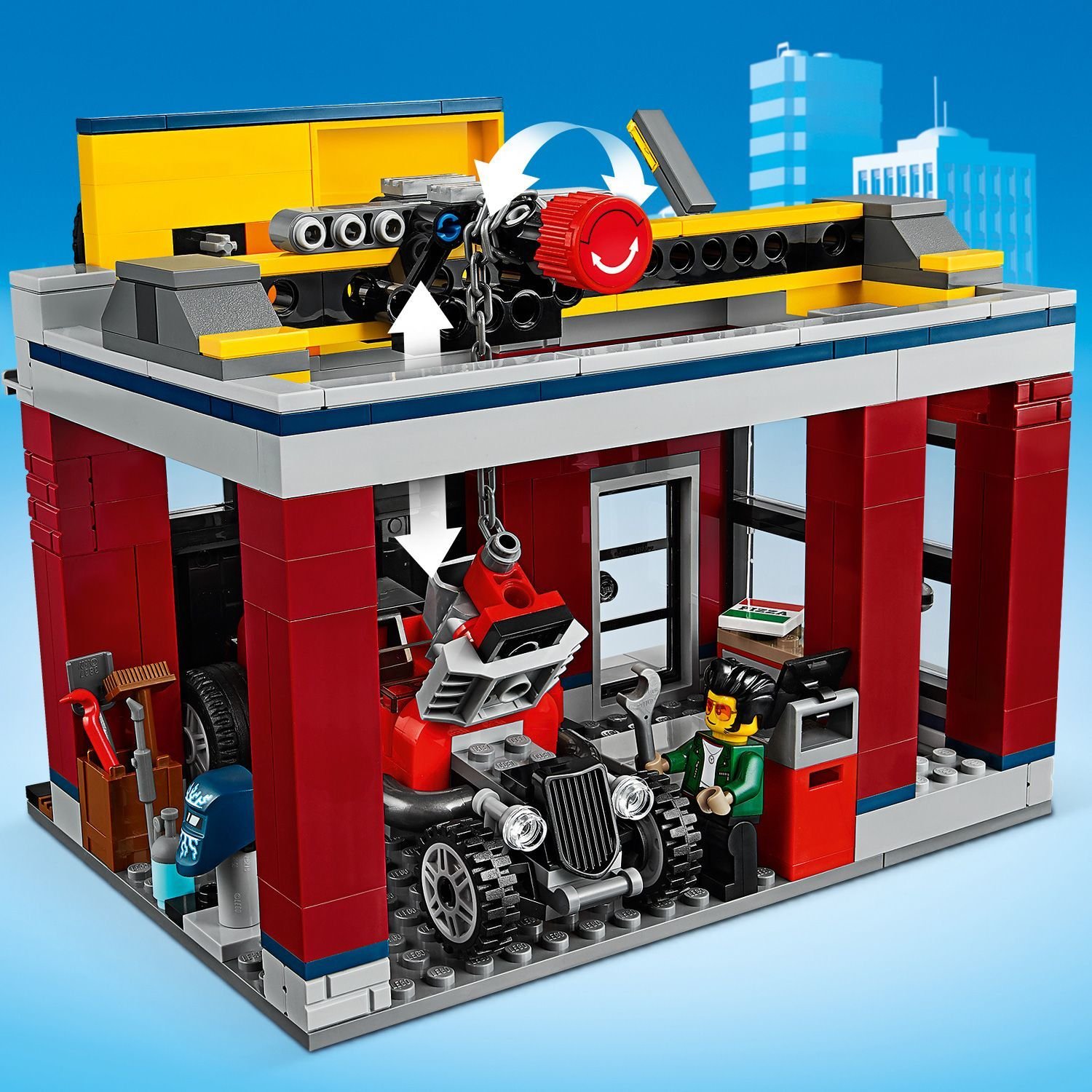 Lego City 60258 Тюнинг-мастерская