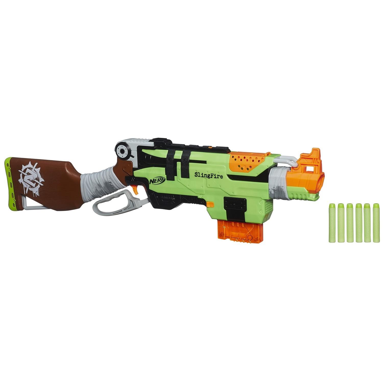Бластер Nerf Зомби Страйк A6563 Слингфайр