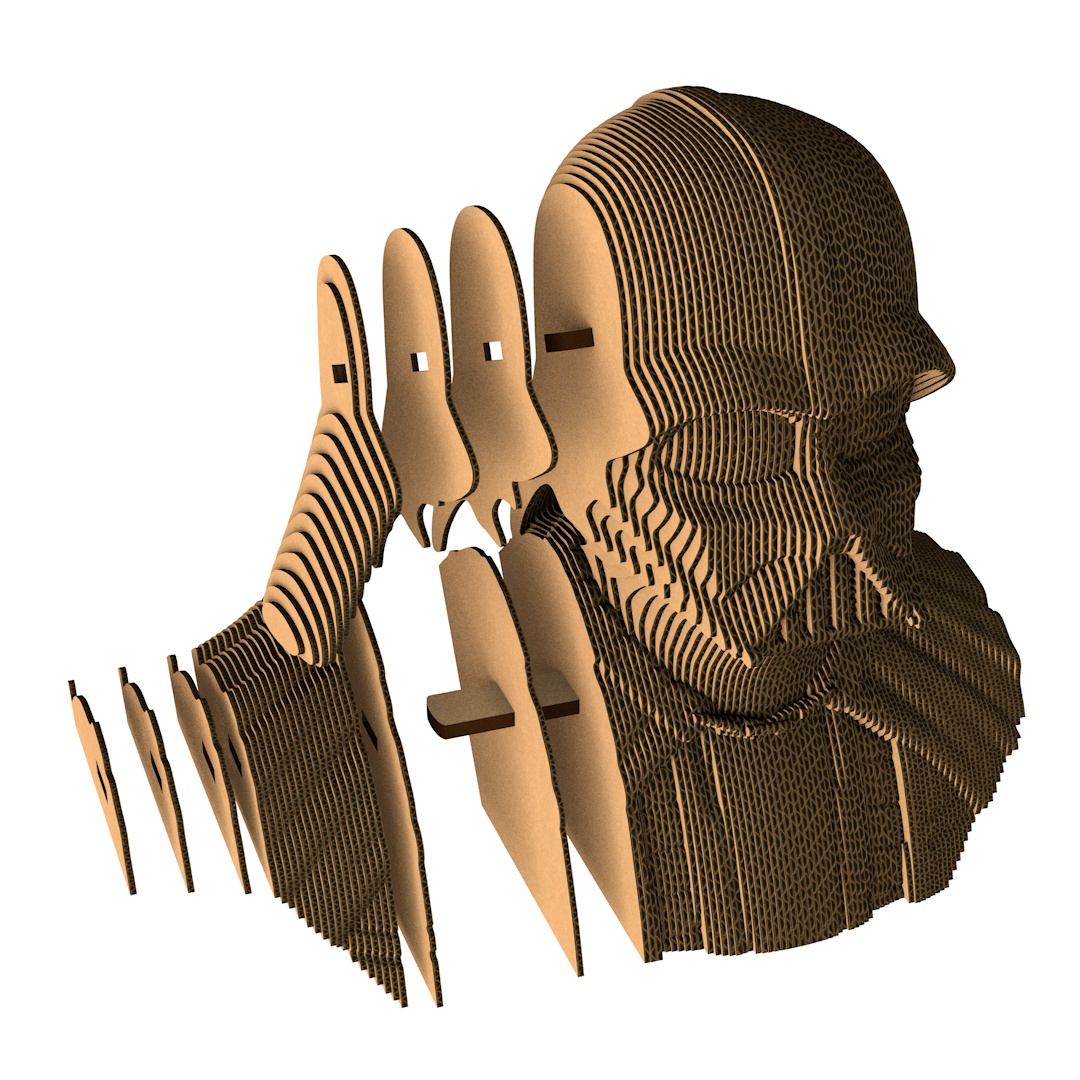 3D Пазл 5Cult Дарт Вейдер