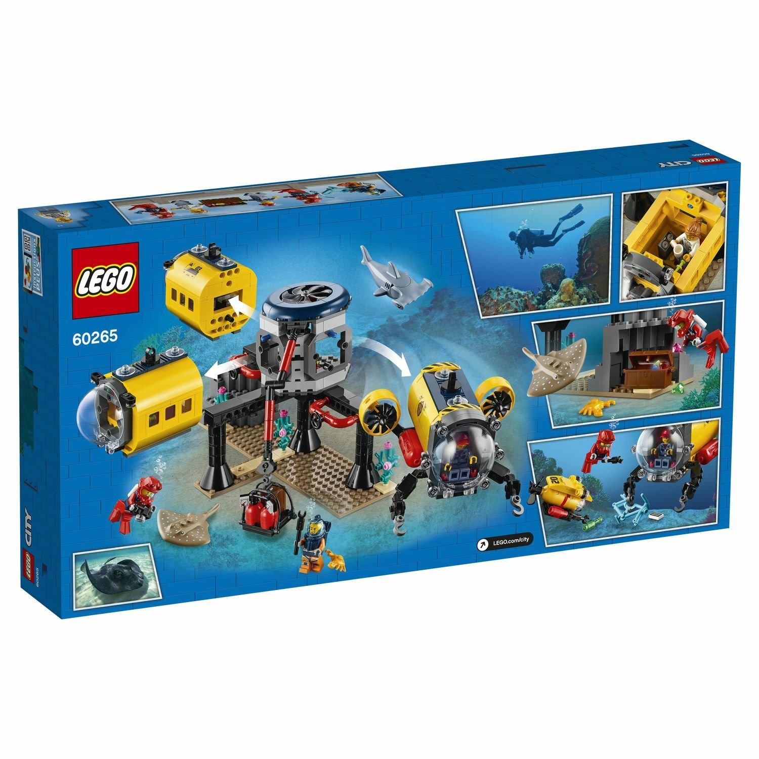 Lego City 60265 Океан: исследовательская база