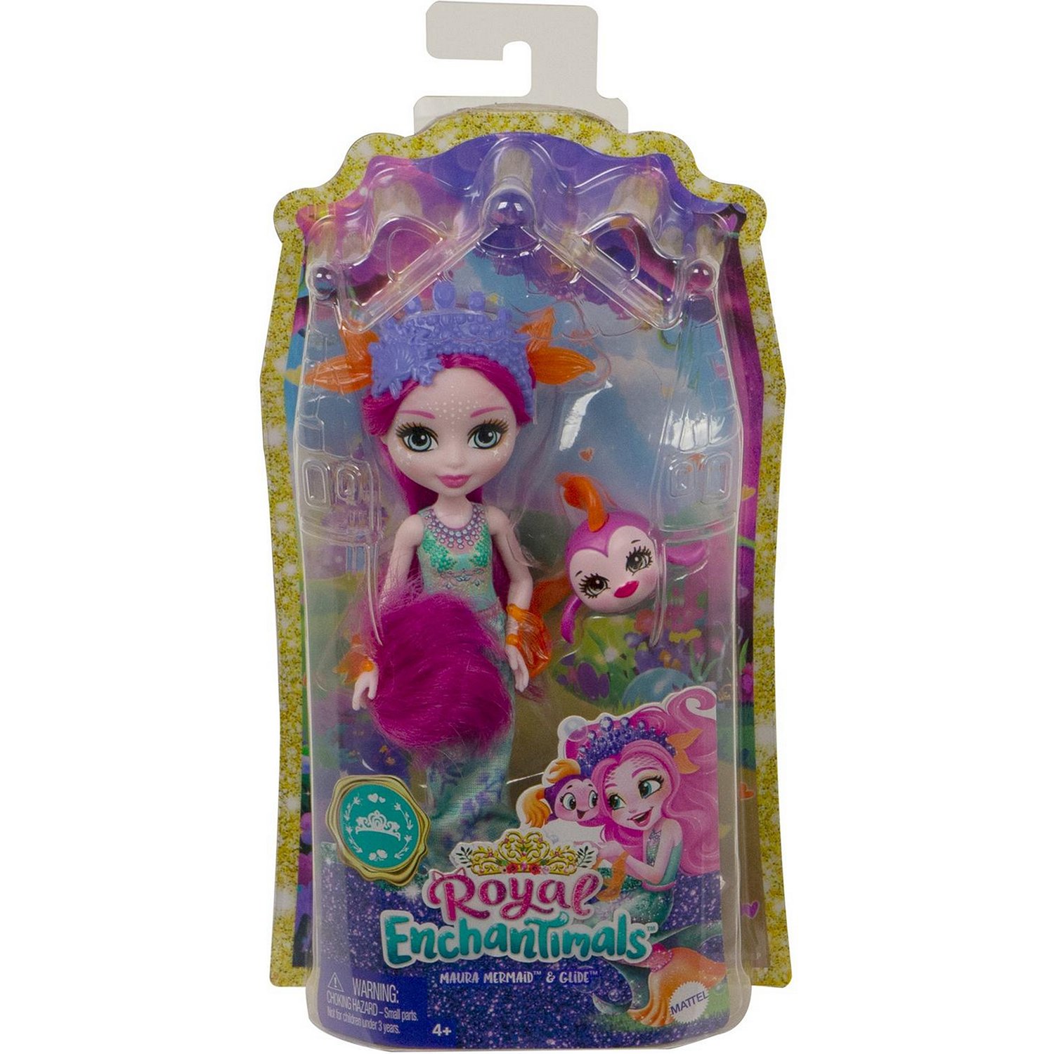 Кукла Enchantimals GYJ02 Маура Русалка и Глайд