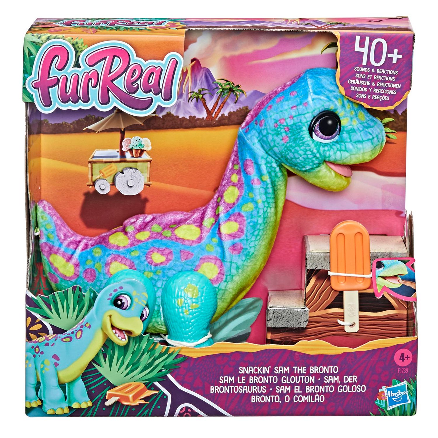 FurReal Friends F1739 Малыш Динозавр