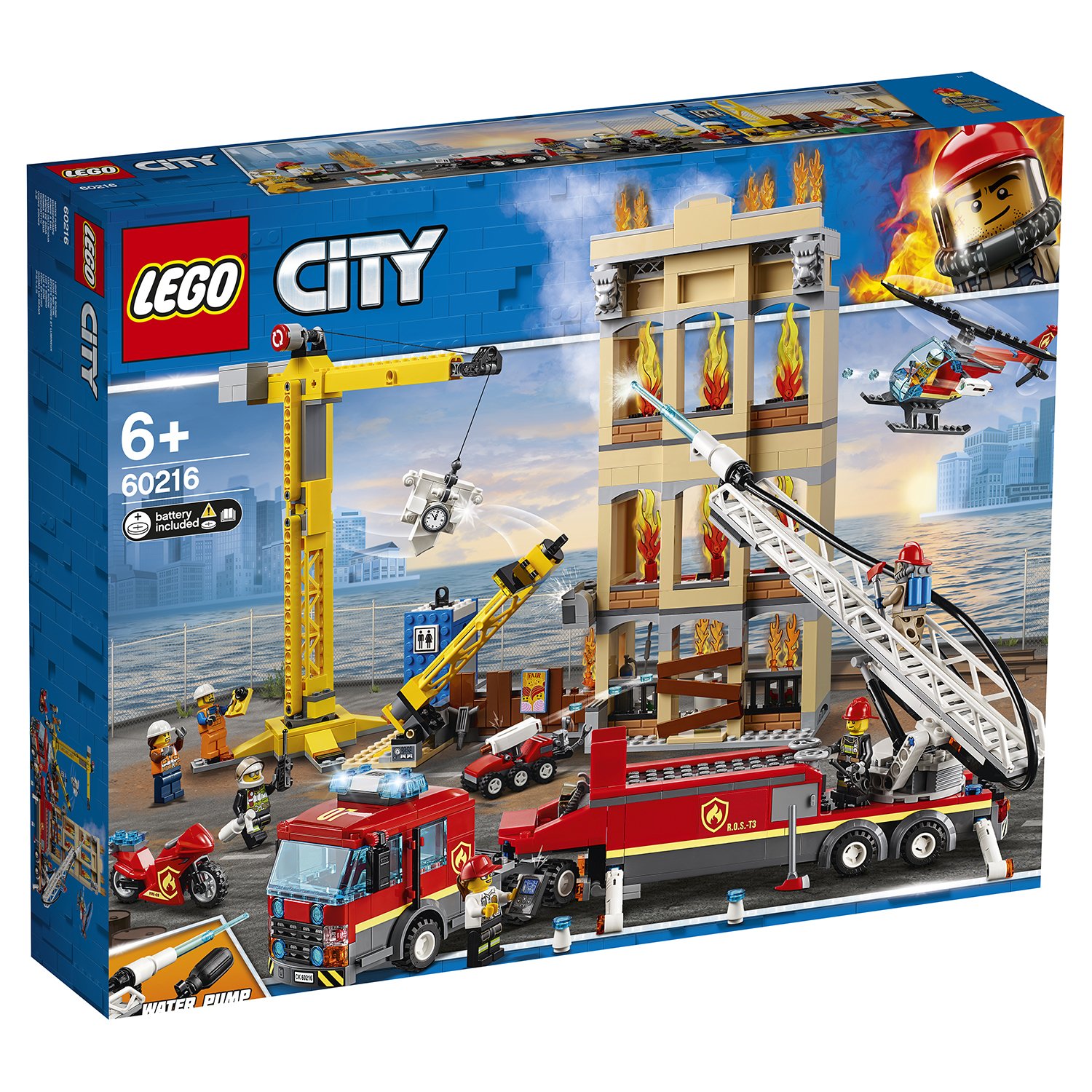Lego City 60216 Центральная пожарная станция