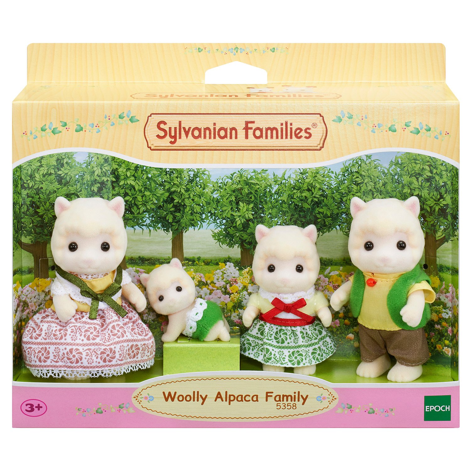 Набор Sylvanian Families 5358 Семья Альпака