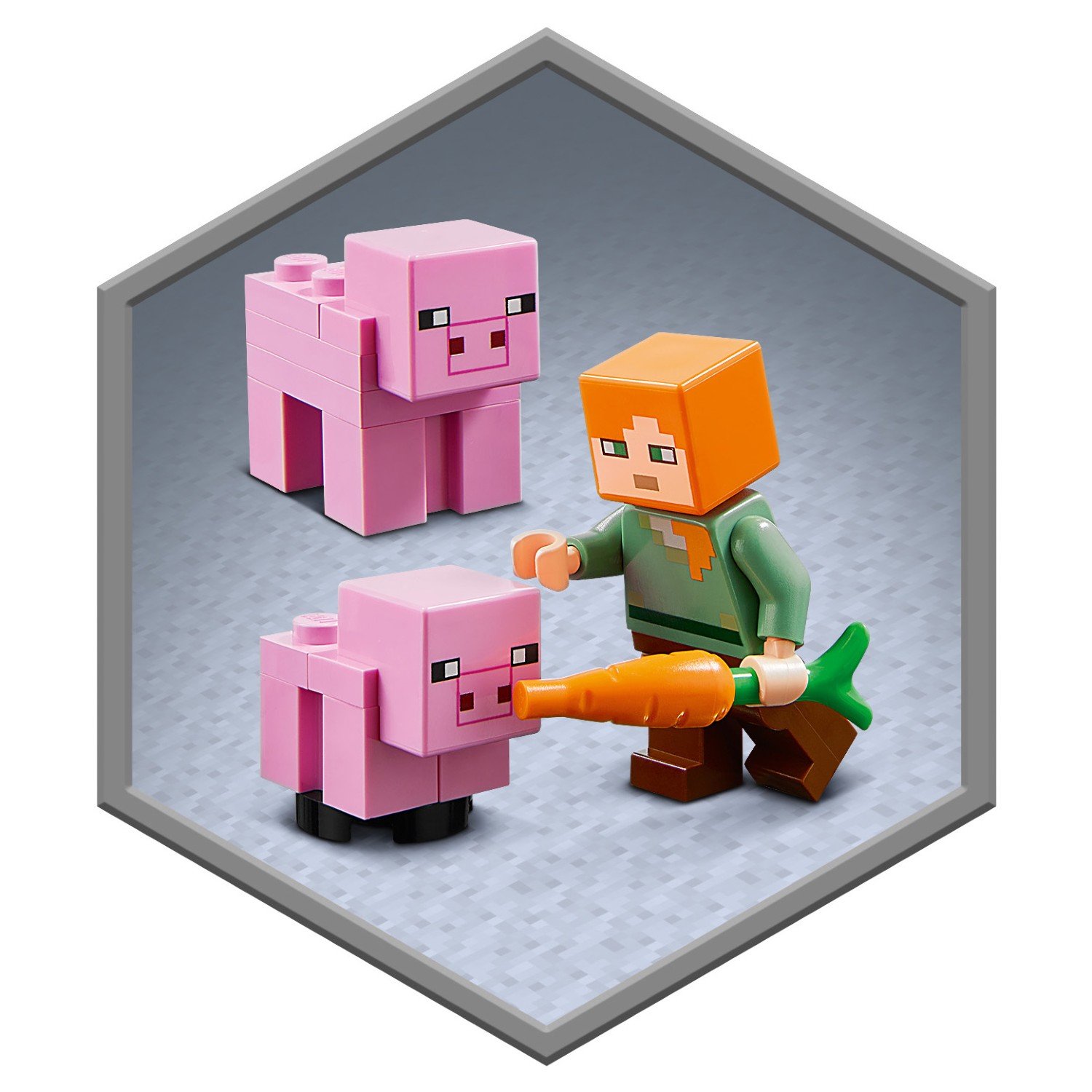 Lego Minecraft 21170 Дом-свинья