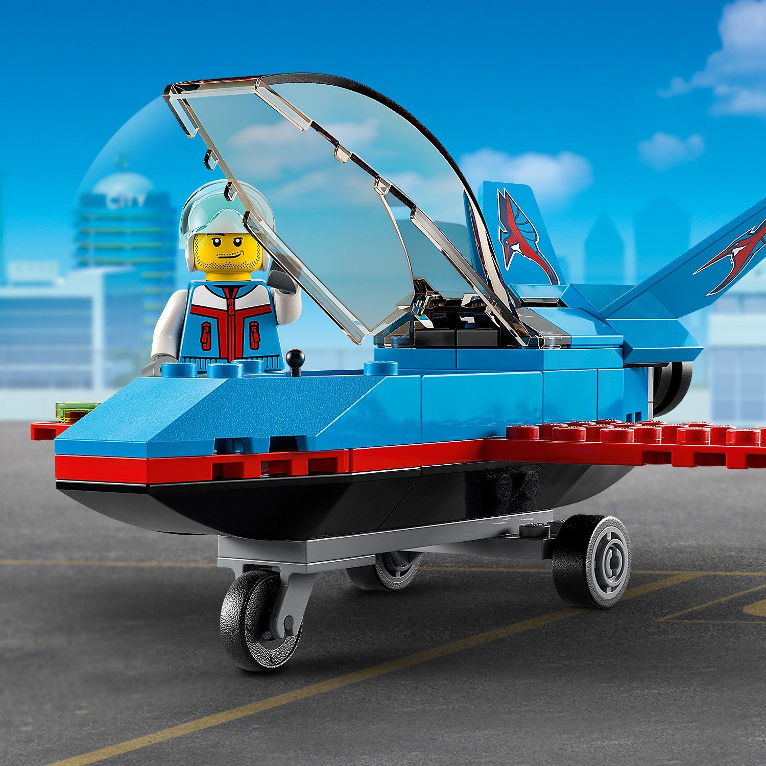 Lego City 60323 Трюковый самолёт