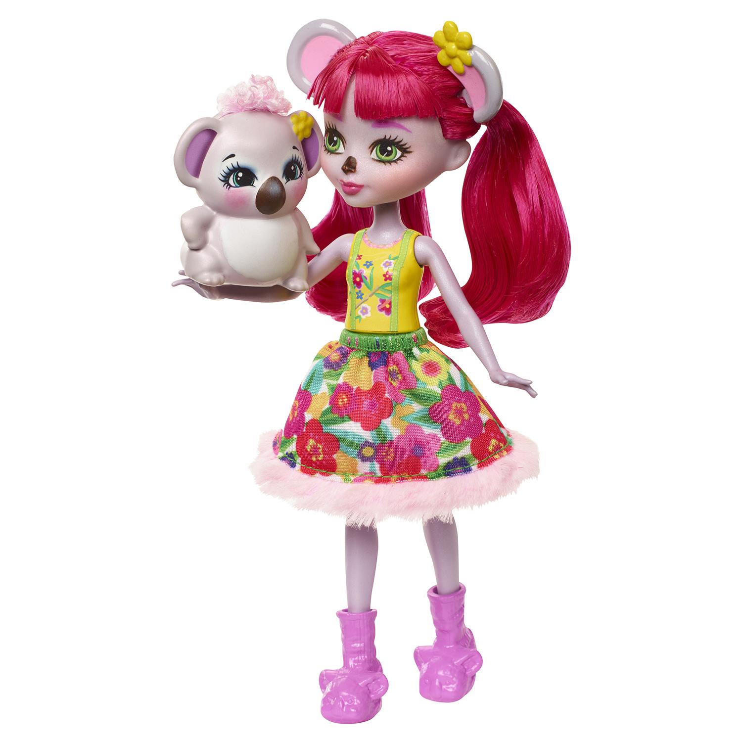 Кукла с питомцем Enchantimals FNH24 Карина Коала, 15 см